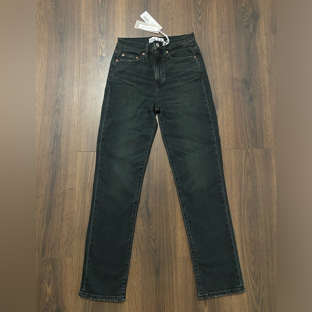 NWT Women’s Daze Black Smarty Pants High Rise Slim Jeans 25 - Picture 1 of 13